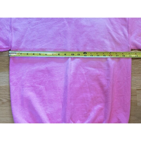Park Barrett Pink Tie Dye Crewneck Embroidered Sweatshirt SZ. Small - Picture 4 of 4